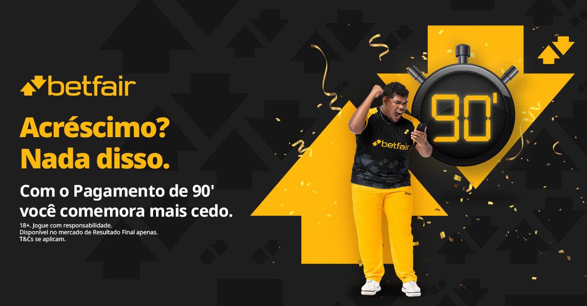 Betfair Esportes: chegou o Pagamento de 90'